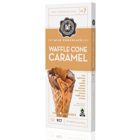 Milk Chocolate Waffle Cone Caramel