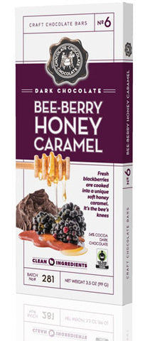 Dark Chocolate Bee-Berry Honey Caramel