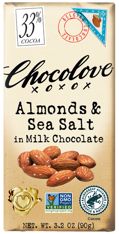 Chocolove Milk Almonds & Sea Salt