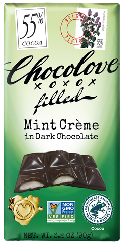 Chocolove Mint Creme Filled