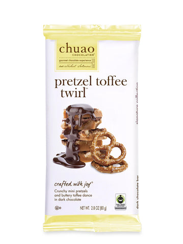 Chuao Pretzel Toffee Twirl