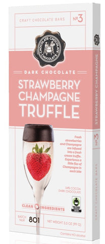 Strawberry Champagne Truffle